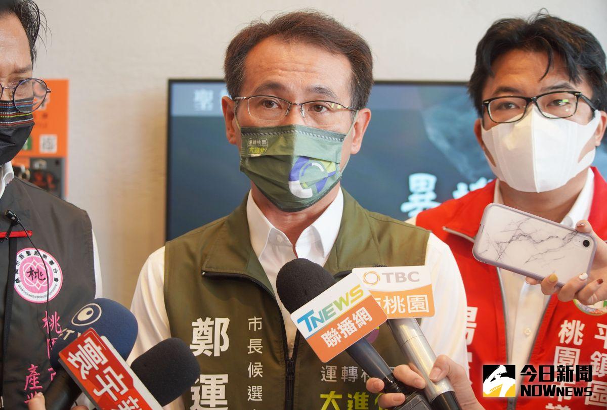 ▲鄭運鵬說明指出，這個會期剛開始，之前也因確診居家隔離的天數，公督盟都把這些加計在裡面。（圖／記者李春台攝，2022.10.11）