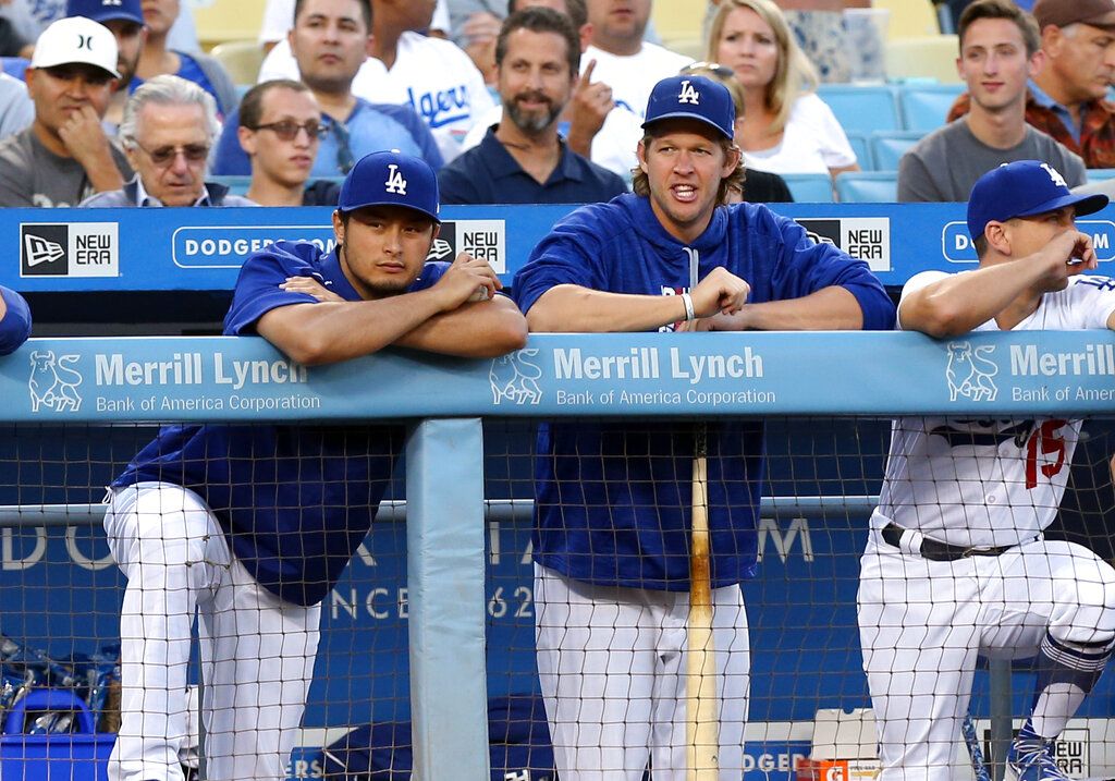 ▲Clayton Kershaw跟達比修有是好友也是鄰居。（圖／美聯社／達志影像）