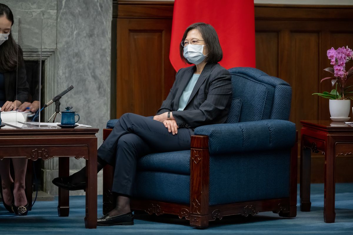 ▲蔡英文下周將召開國安會議，就未來國際政經變遷局勢下，台灣整體的經濟情勢，以及國安議題進行討論。（圖／總統府提供）