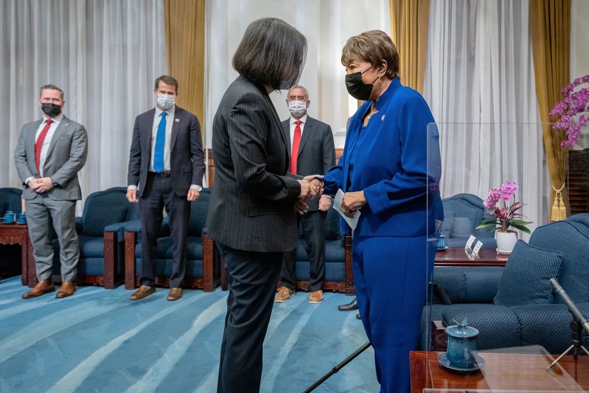 ▲蔡英文接見美國眾議員訪團，盼為台美打造更有利的投資環境，雙方關係更加前進。（圖／總統府提供）