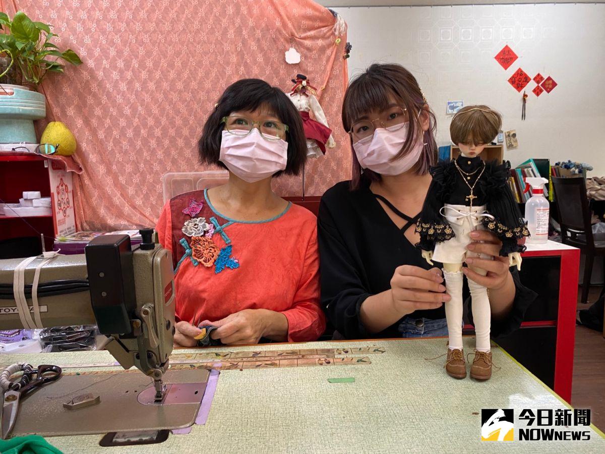 ▲百合與山眉母女攜手創業，因遭逢疫情衝擊撐不下去，因勞工局協助再上路。（圖／記者金武鳳攝，2022.10.12)