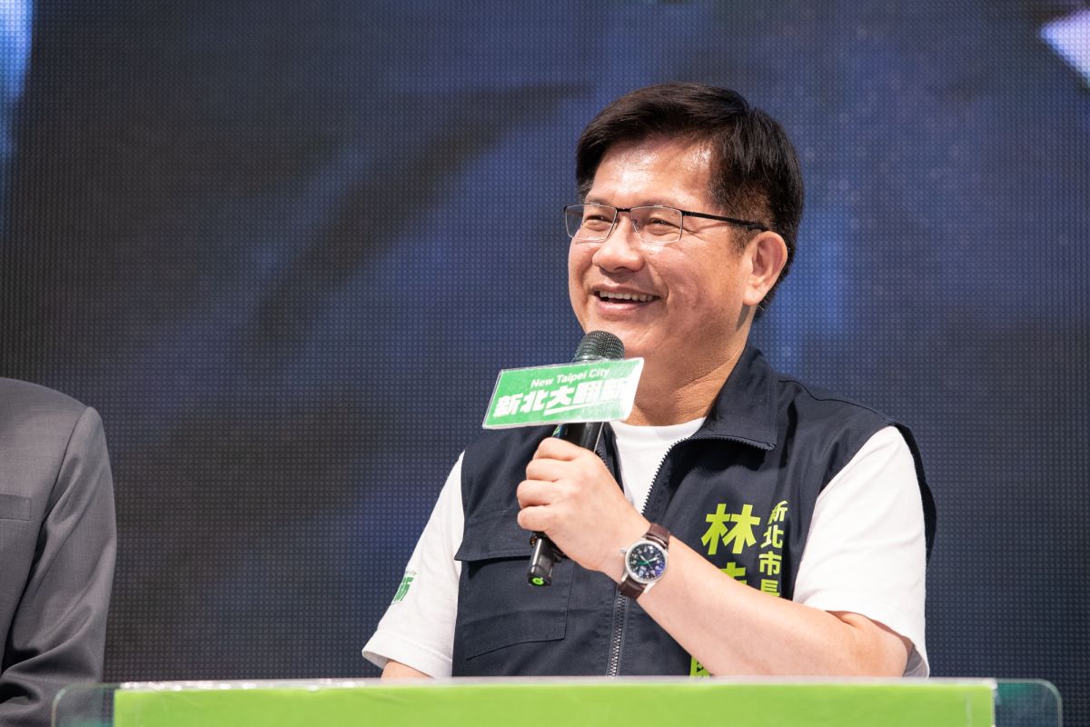 ▲林佳龍參選新北市長，力阻爭議不斷的侯友宜連任，選情後勢看漲。（圖／林佳龍辦公室提供）