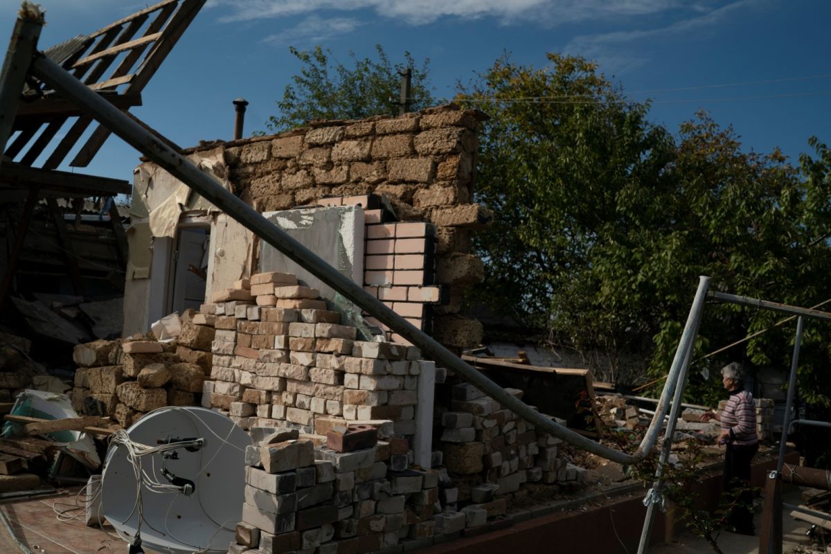 ▲面對俄羅斯飛彈狂轟濫炸，烏克蘭呼籲西方國家提供更多防空系統。（圖／美聯社／達志影像）