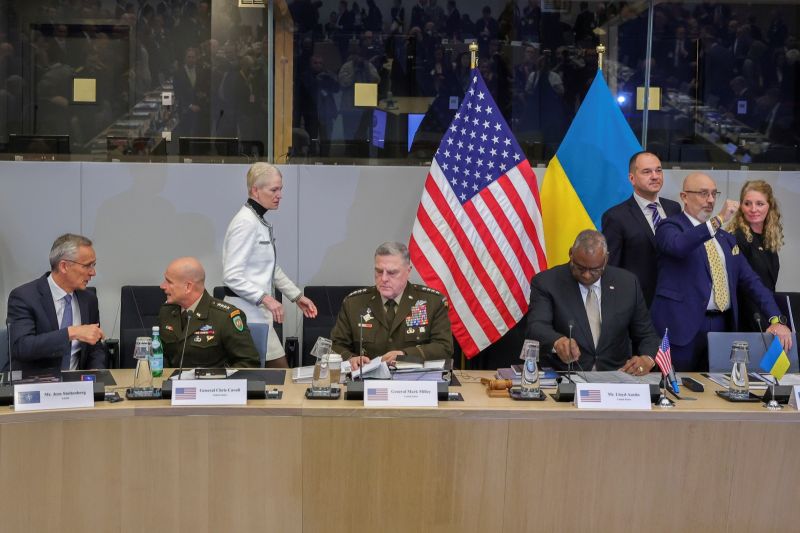 西方逾50國聚首北約　擬承諾提供烏克蘭防空系統