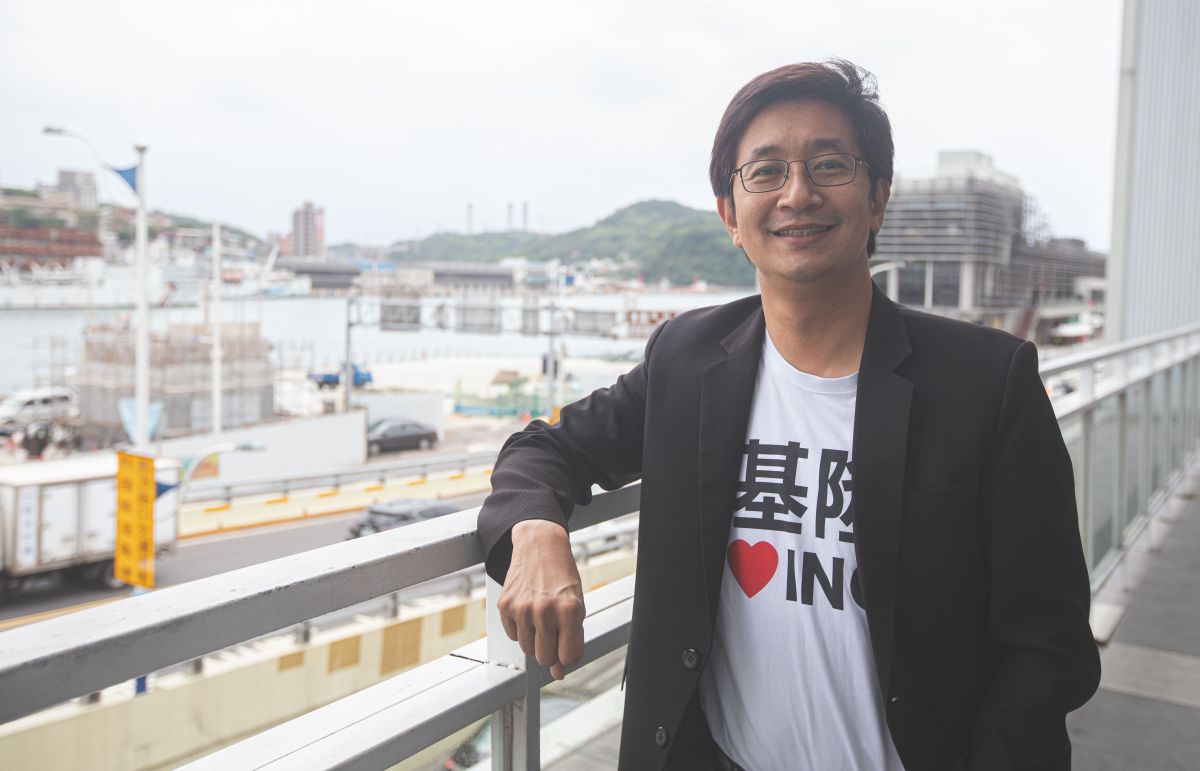 ▲蔡適應表示，自己是基隆歷屆最優秀的立委，相信基隆市民都看在眼裡。（圖／記者葉政勳攝）