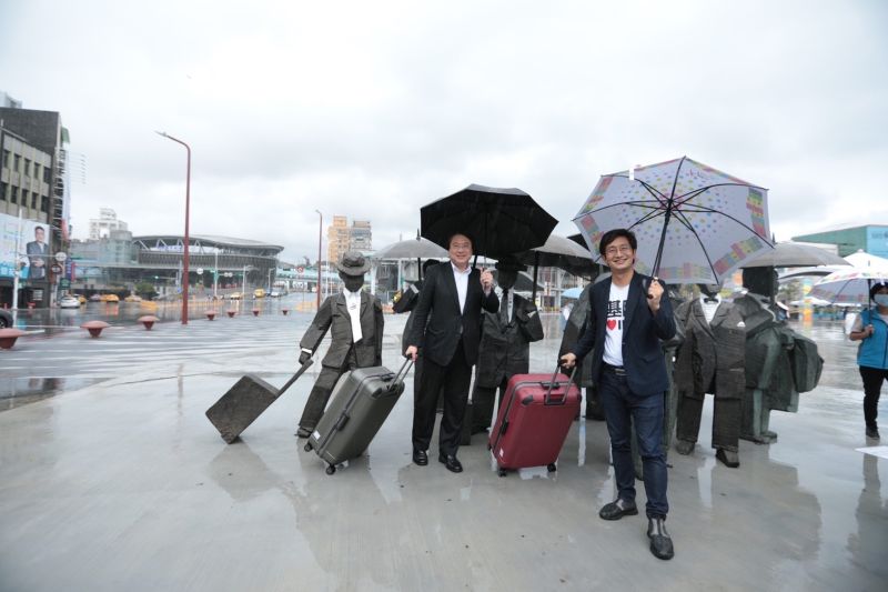 ▲蔡適應外顯的紳士形象讓人印象深刻，「很認真、很穩健」則是其最有信心的人格特質。（圖／基隆市政府提供）