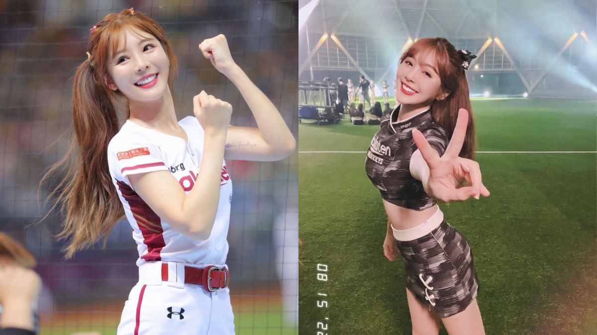 ▲倪暄進入啦啦隊超過10年，更是樂天女孩的始祖成員，人氣超高。（圖／翻攝自倪暄IG）