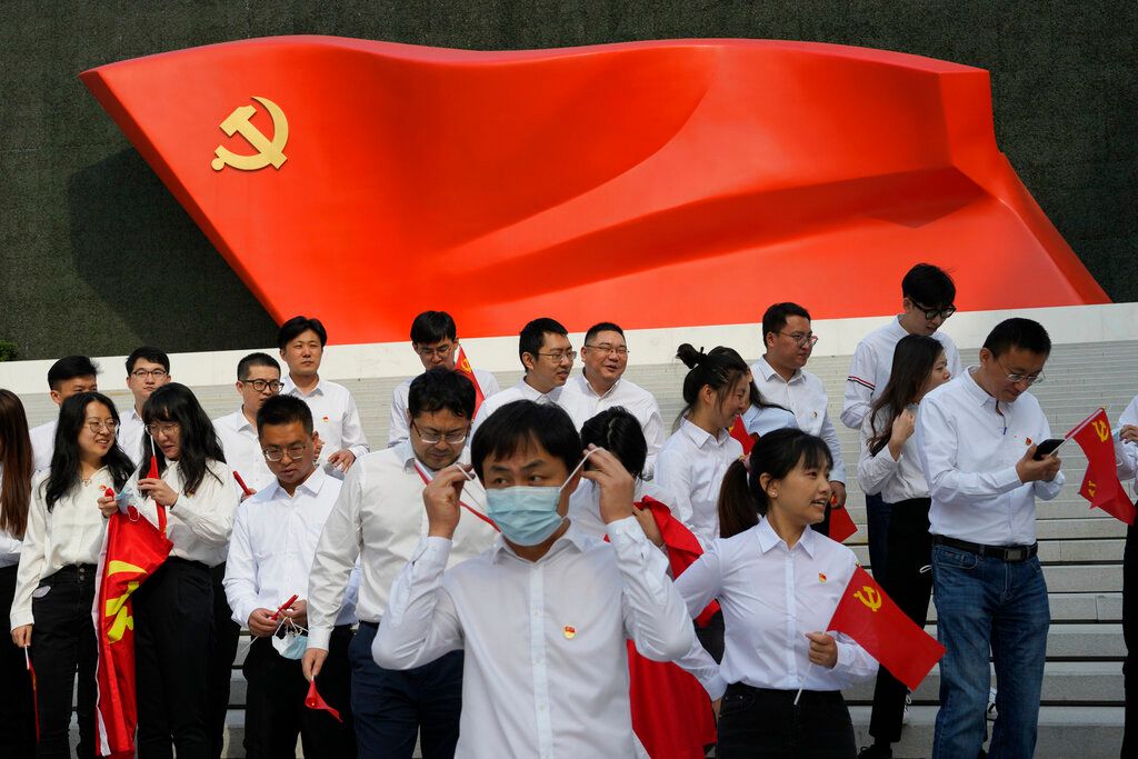 ▲中共二十大會後，中國是否能真的走向逐步放寬清零的防疫政策道路？（圖／美聯社／達志影像）