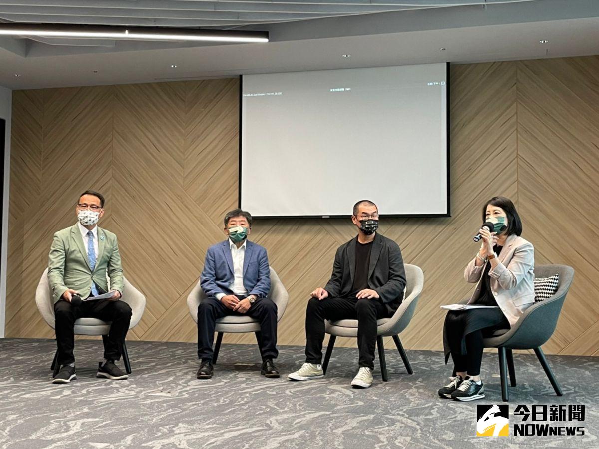 ▲陳時中今日與新創業者座談，並於會後受訪。（圖／記者黃宣尹攝，2022.10.14）