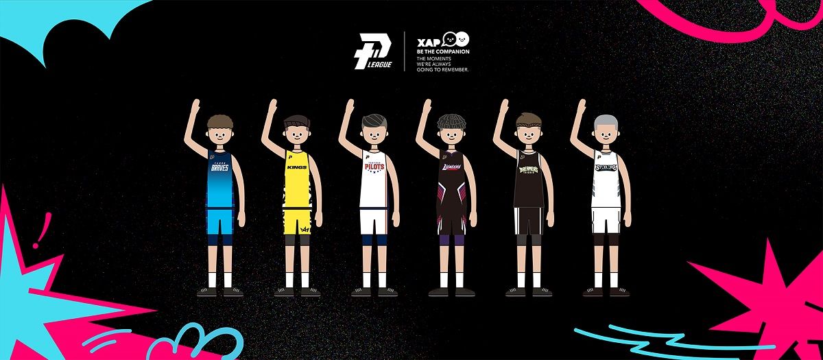 ▲PLG推出第一套6隊授權公仔「XAP x P. LEAGUE+ 吊卡收藏玩具組」。（圖／PLG提供）