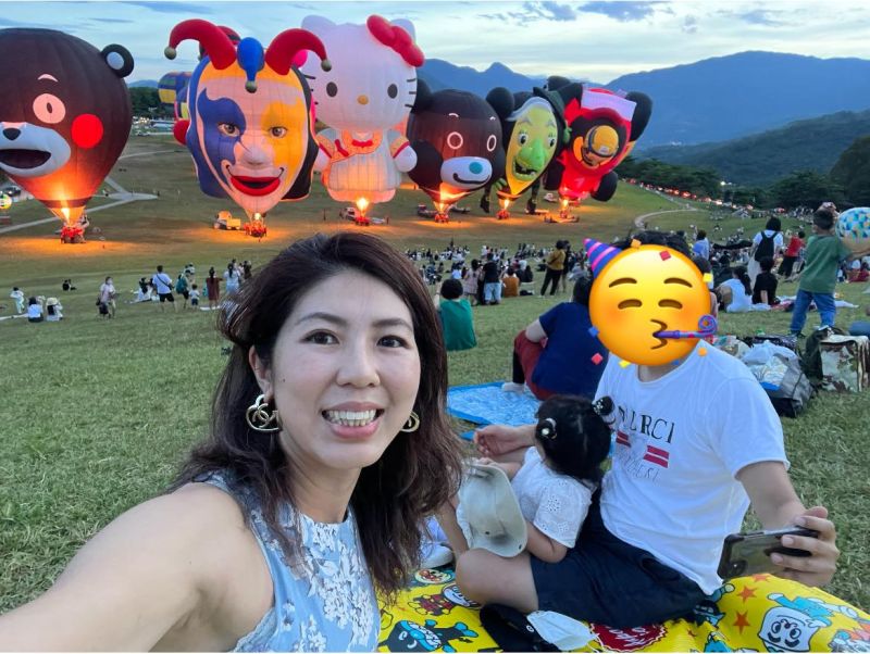 ▲李怡貞與老公認識加交往超過20年，結婚邁入第六年，兩人育有一名女兒。（圖／翻攝自李怡貞臉書）