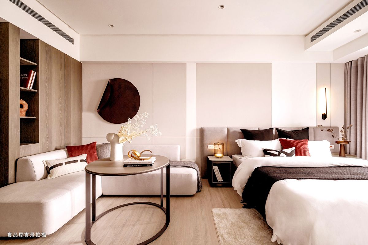 ▲HBA前首席設計師張芃欣 Lily Chang 操刀！皇翔來青實品屋融入Fun&Chic Hotel元素。（圖／品牌提供）