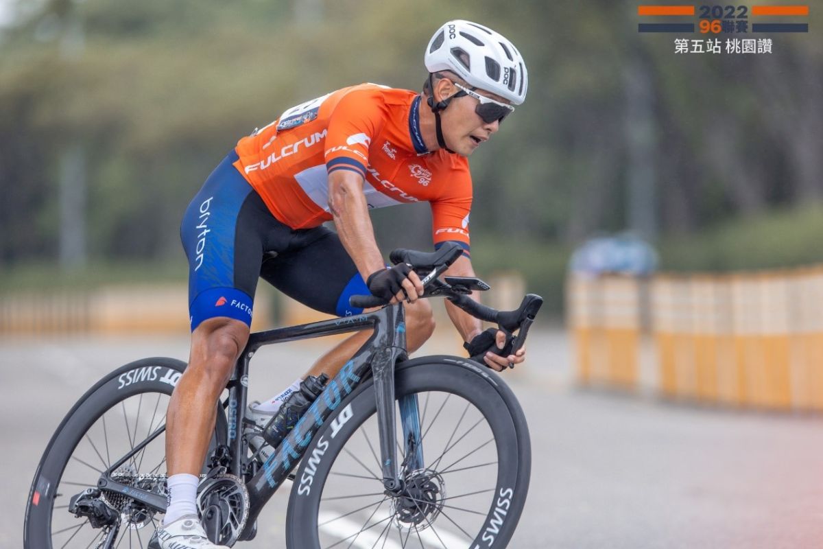 ▲冠軍 FULCRUM 橘衫領先者吳之皓。官方提供