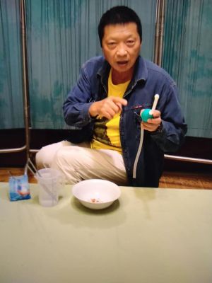 ▲新竹市長候選人黃源甫5月起就不斷在推廣洗鼻器。（圖／翻攝自黃源甫臉書）