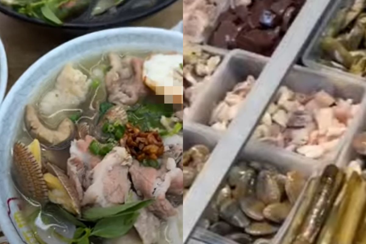 ▲粿條4碗要價2420元被炎上，網友看碗內豪華配料服了：「沒有問題！」（圖／微博：澎拜新聞）