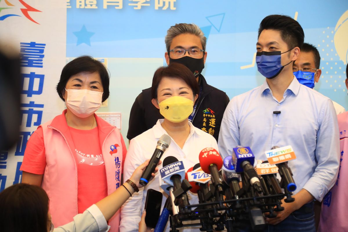 ▲蔣萬安昨日在台中與盧秀燕合體，盧今北上輔選台北市議員。（圖／資料照片）