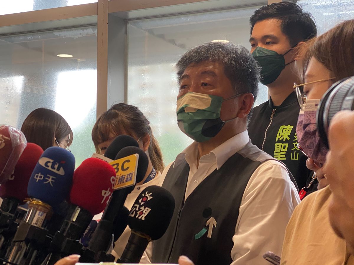 ▲對於黃珊珊稱發明防疫旅館，陳時中批評這說法是一種剽竊的行為。（圖／記者陳威叡攝，2022.10.16）