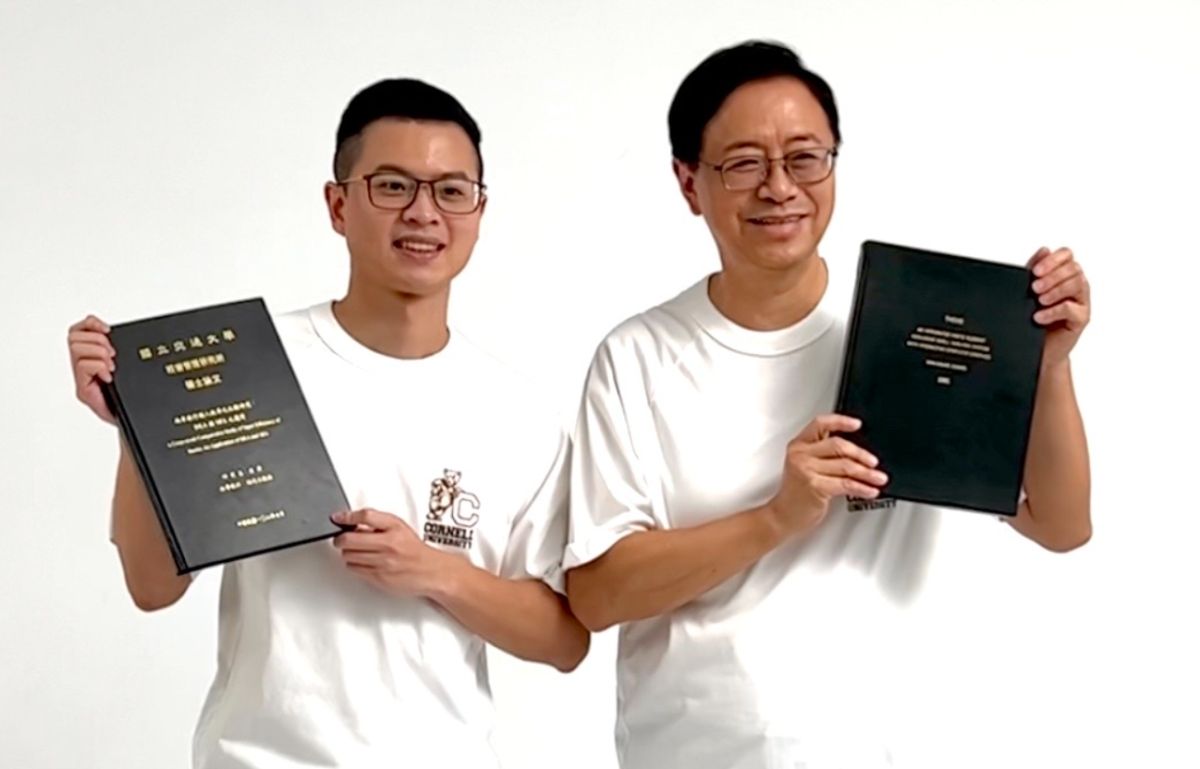 ▲桃園市議員參選人凌濤將出任張善政競選辦公室發言人，兩人都畢業於美國康乃爾大學。（圖／取自凌濤臉書）