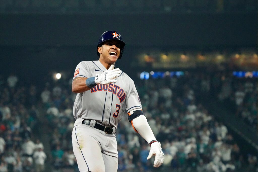 ▲休士頓太空人隊游擊手Jeremy Peña（圖／美聯社／達志影像）