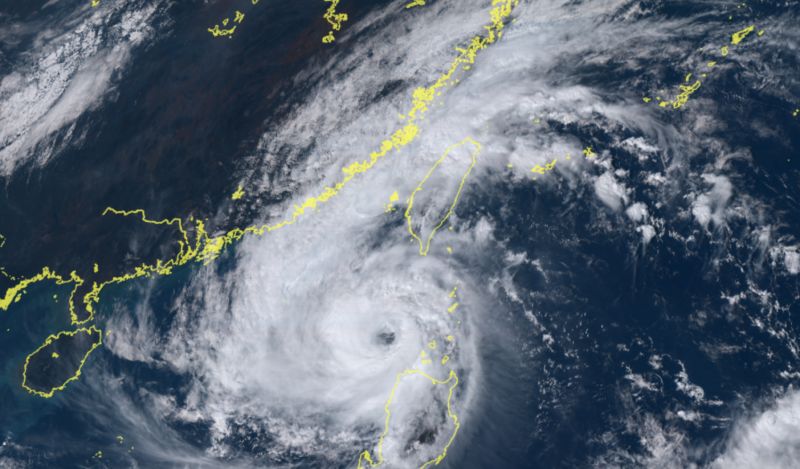 尼莎颱風「開眼了」！台北、宜蘭山區總雨量上看1100毫米

