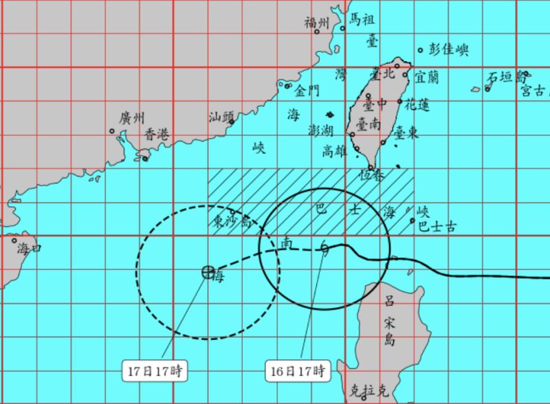 尼莎颱風海警今晚20:30解除！北台灣超大豪雨炸到明天
