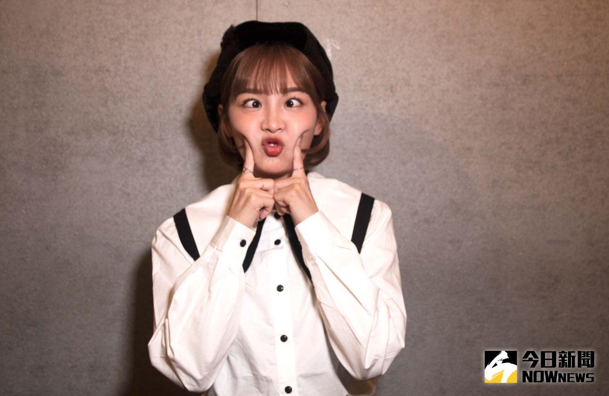 ▲樂天女孩籃籃，日前正式加入《天才衝衝衝》主持群。（圖／記者朱永強攝）