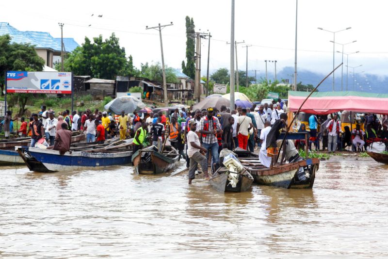 ▲奈及利亞爆發10年來最嚴重洪災，已導致逾600人喪生。（圖／美聯社／達志影像）
