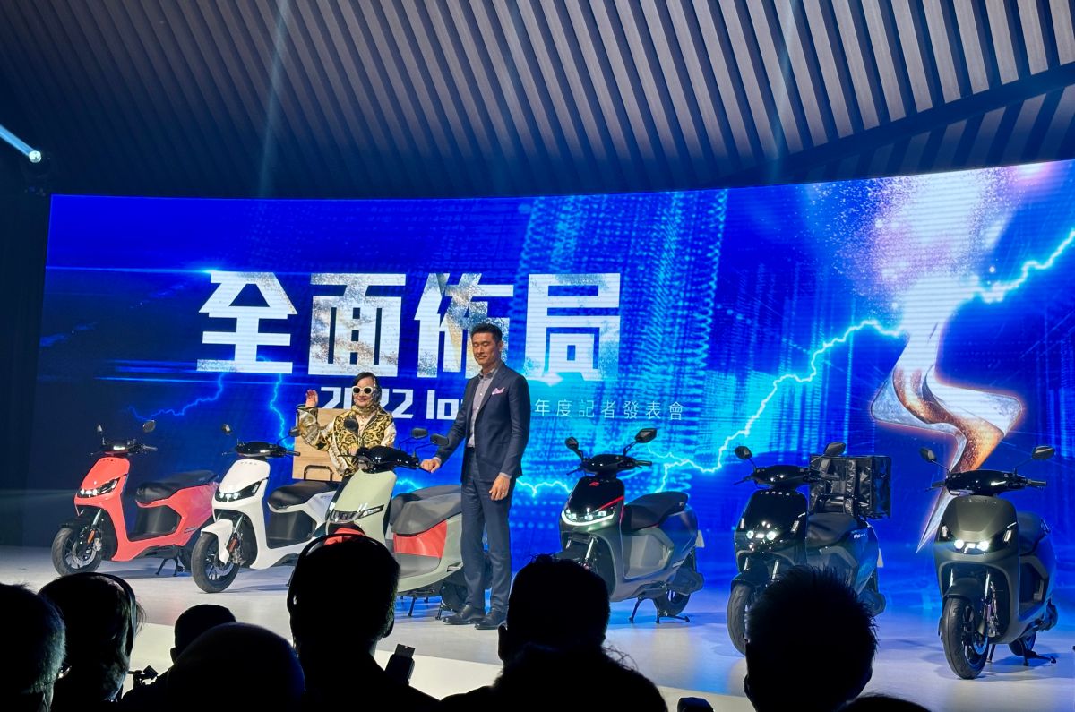 ▲光陽工業KYMCO今(17)日正式宣告「全面佈局」Ionex 3.0，同時推出六款備受市場關注的全新電動機車。（圖／記者周淑萍攝）