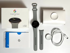 ▲Google Pixel Watch智慧錶開箱。（圖／記者周淑萍攝）