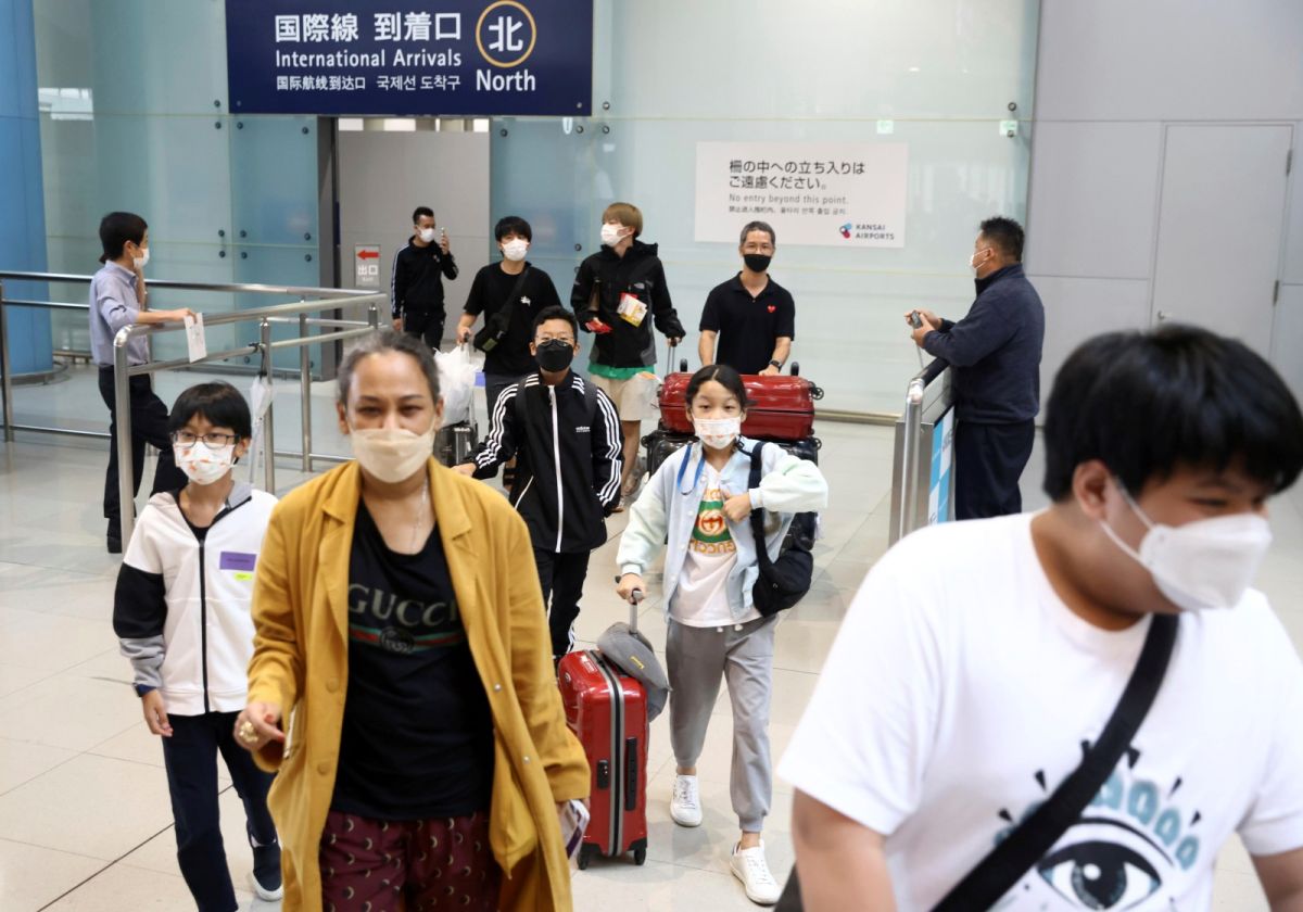 ▲對於全世界許多喜好日本旅遊的人來說，望穿秋水終於盼到可以赴日消費的時機。（圖／美聯社／達志影像）