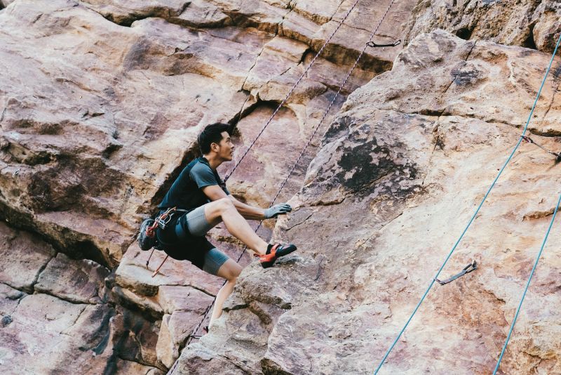 宥勝攀岩3個月全身破皮　裝義肢「身體最痛苦」
