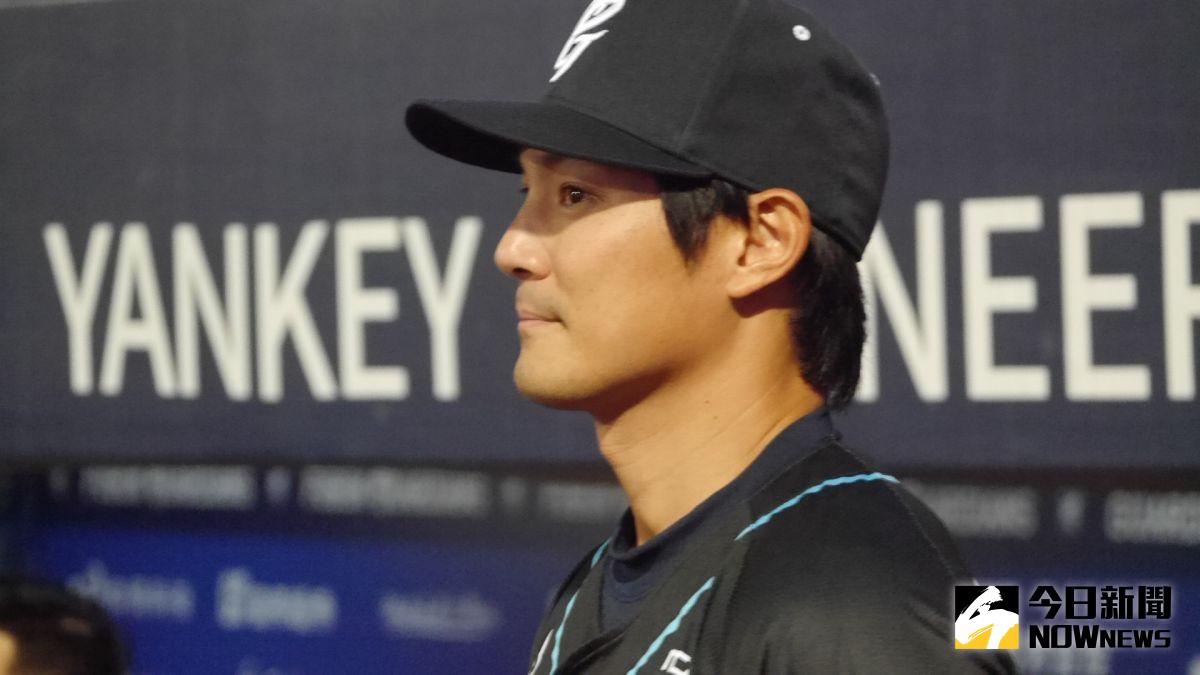 ▲詹智堯引退。（圖／吳政紘攝）