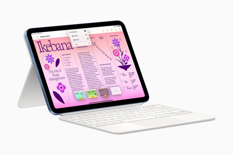 ▲為新款 iPad 設計的全新巧控鍵盤雙面夾、提供觸控式軌跡板，與多功能的兩件式設計。（圖／官方提供）