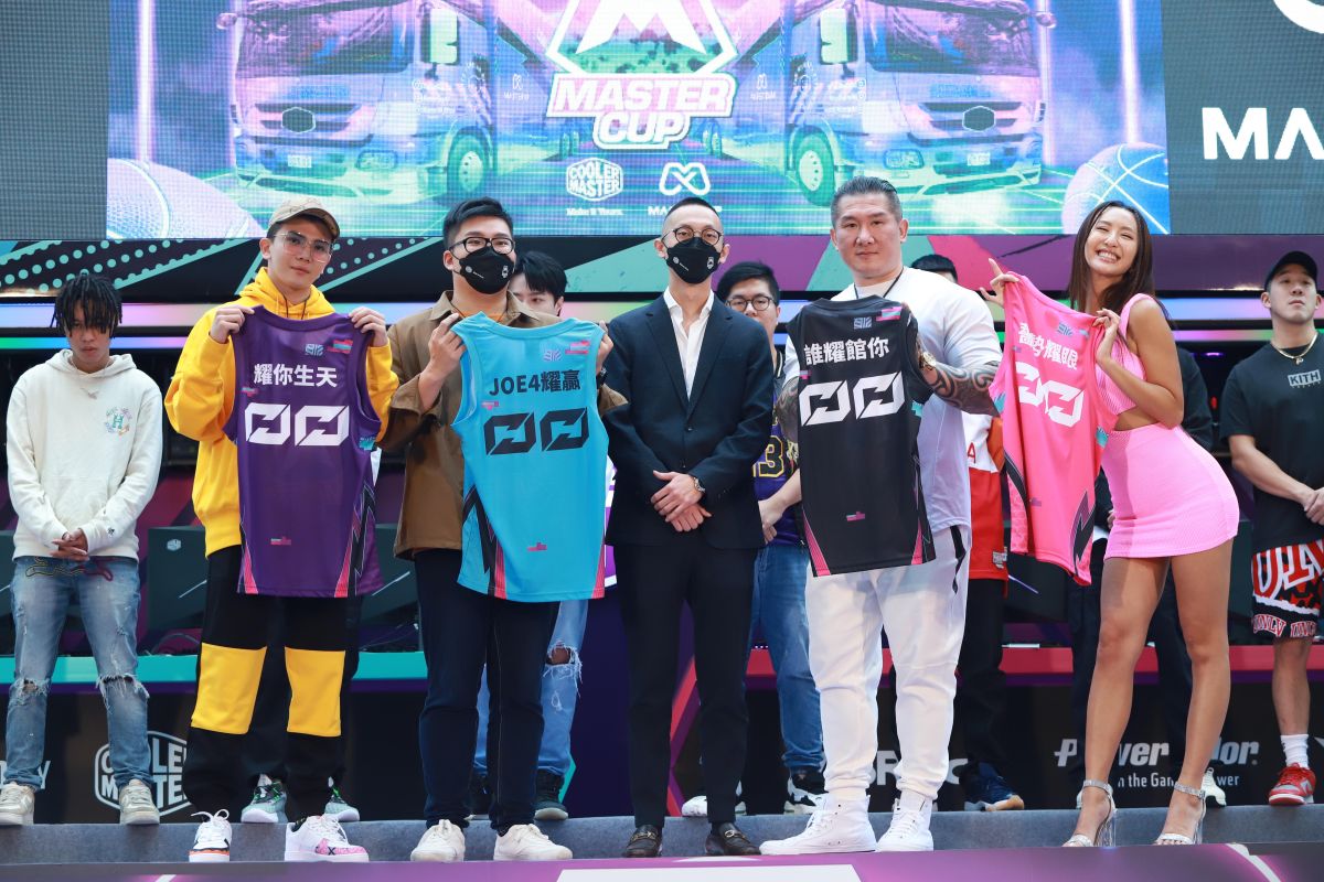 ▲娛樂媒體公司 Master xp 將以《NBA 2K23》為主題，舉辦首屆「MASTER CUP 榮耀盃」，賽事邀請Joeman、館長、孫生、薔薔等網紅藝人分別擔任隊長。（圖／記者葉政勳攝）