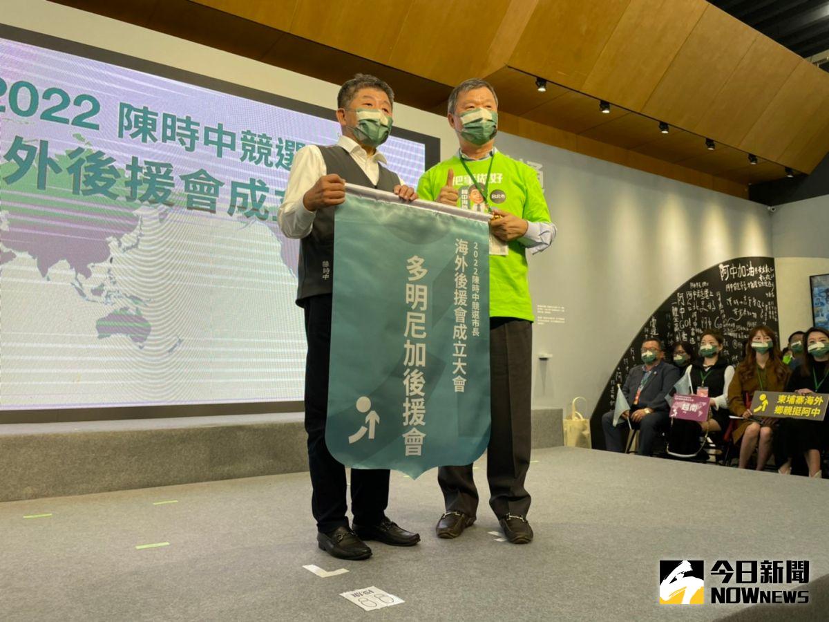 ▲陳時中表示，蔣萬安覺得沒有辦法協助，一定要比較晚去勘災，那是他自己的決定。（圖／記者黃宣尹攝，2022.10.19）