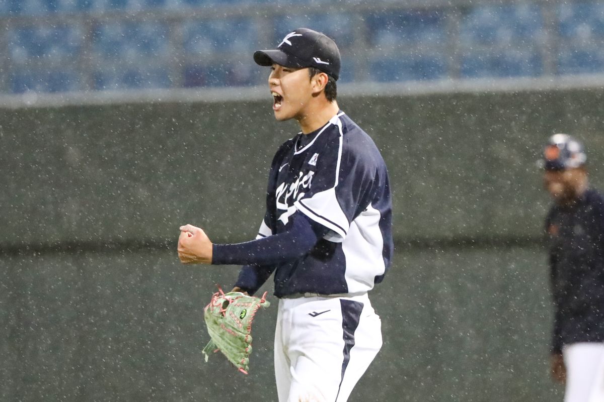 ▲韓國隊投手李祥榮。（棒協提供）