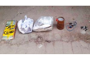 ▲緬甸永盛監獄收到包裹炸彈，其中有一枚未爆彈。（圖／美聯社／達志影像）