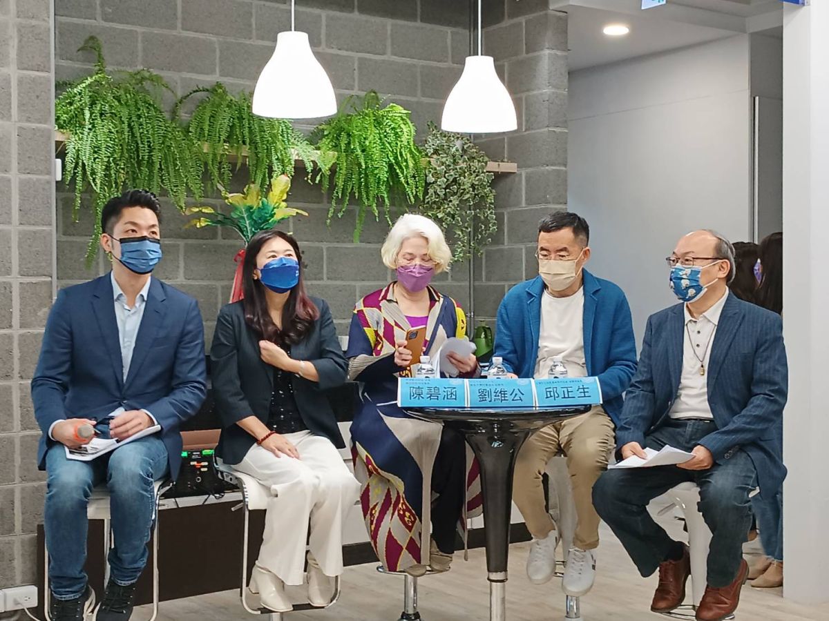 ▲蔣萬安今日提出文化政見。（圖／記者余祥攝，2022.10.22）