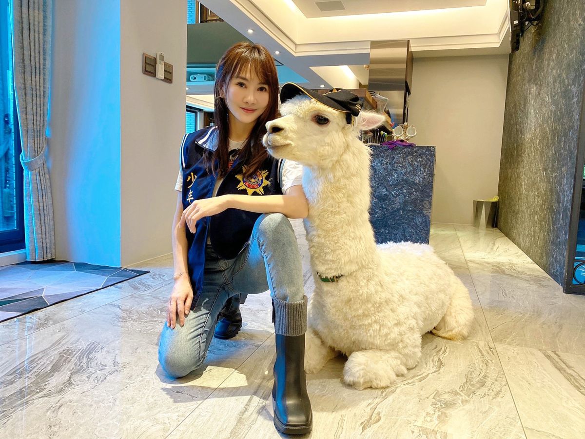 ▲王宥忻擔任新北市政府警察局犯罪預防宣導大使。（圖／固力狗娛樂提供）