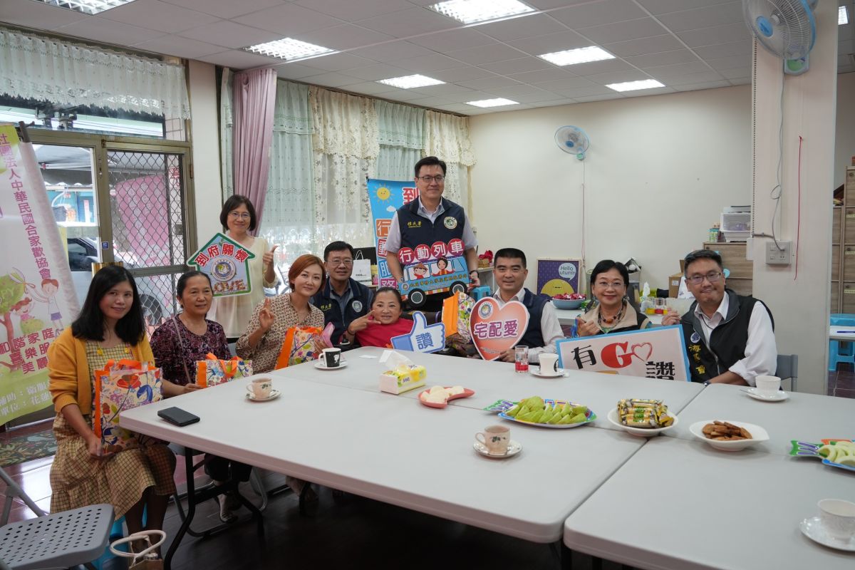 ▲跨部會訪視玉里的新住民及新住民據點。（圖／移民署提供）