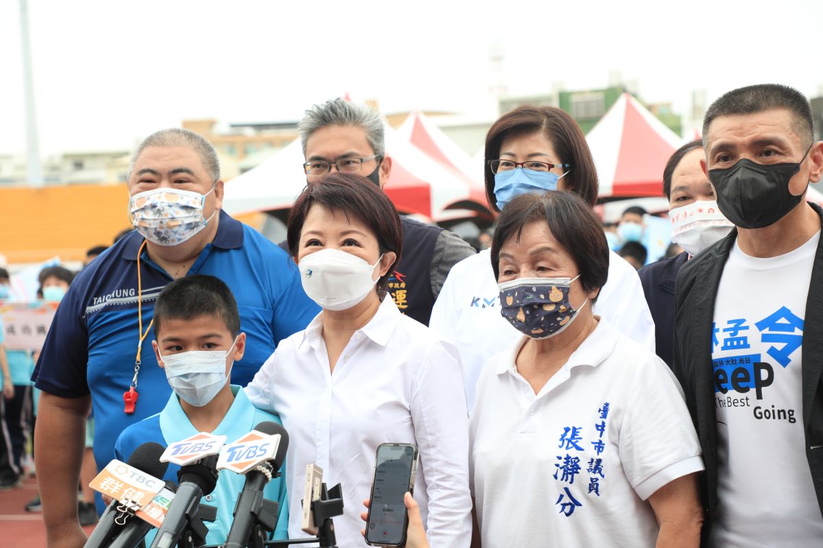 ▲盧秀燕強調因為有區域治理平台，許多防疫工作才得以聯合執行，呼籲不要為了選舉傷害縣市間的合作。（圖／台中市政府提供，2022.10.20）