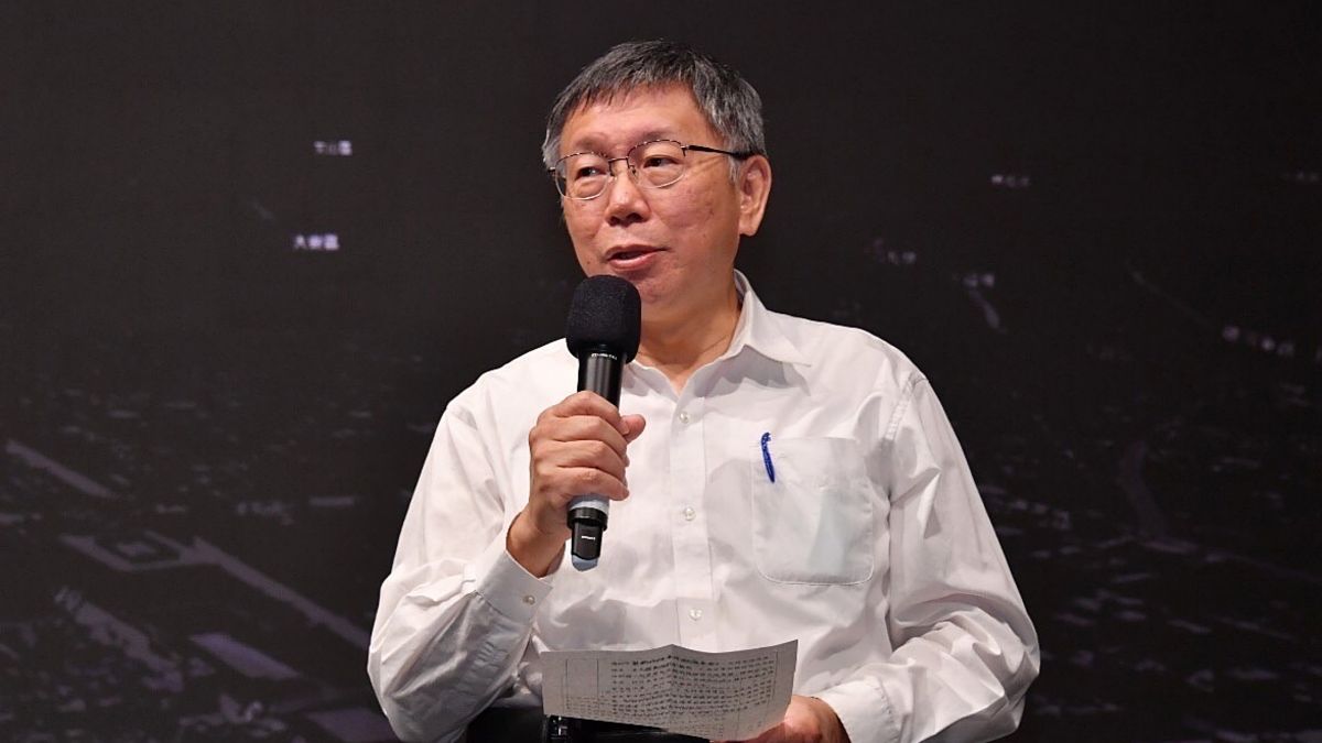 ▲台北市長柯文哲20日表示，一棵樹倒塌當然不用去勘災，但如果倒塌以後隧道口還被堵住，那首長就得到現場。（圖／台北市政府提供）