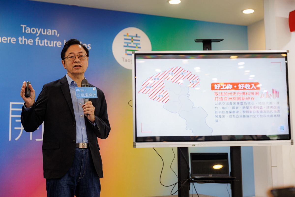 ▲張善政表示，鄭運鵬到大陸去做生意賺錢，並不是壞事，也不可恥，可恥的是，說一套，做一套。（圖／張善政辦公室提供）