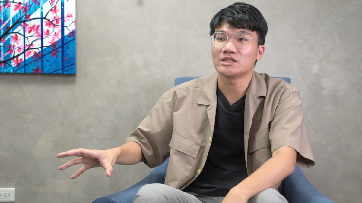 ▲百萬訂閱YouTuber啾啾鞋。陳建彰攝