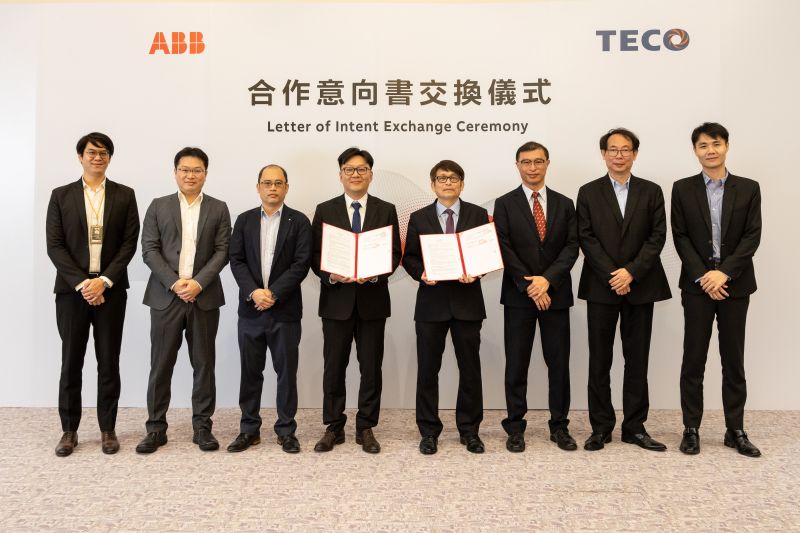 ▲跨國工程集團ABB與東元電機今（21）日宣布，簽署合作意向書（LOI），雙方將攜手共同開發台灣離岸風電海上變電站的合作商機。（圖／東元提供）