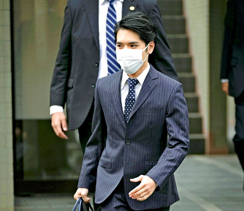 ▲日本皇室駙馬小室圭在報考三次後，終於在10月傳出律師資格考合格的消息。（圖／美聯社／達志影像）