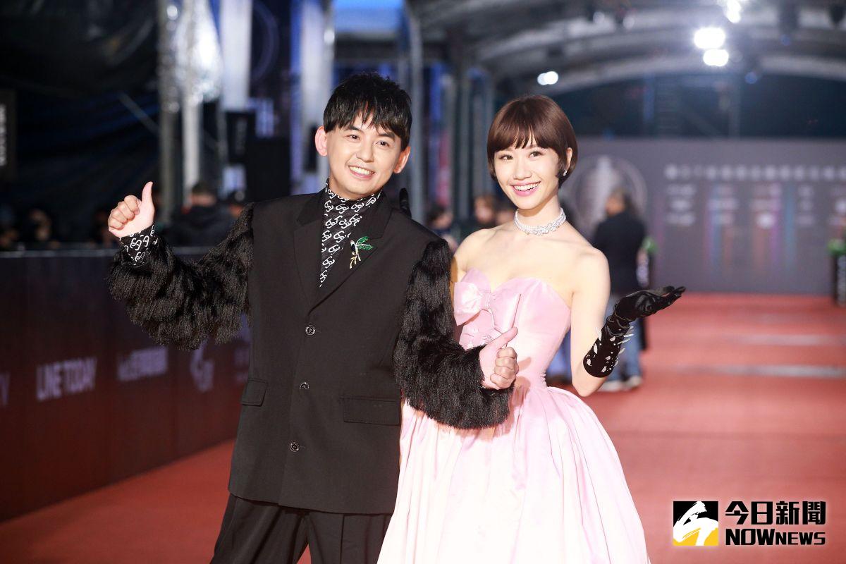 ▲黃子佼、Lulu以《婚禮歌手》拿下綜藝節目主持人獎。（圖／NOWnews攝影中心）