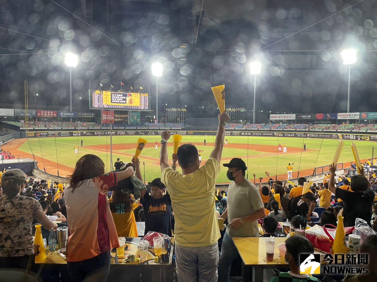 ▲中信兄弟球迷進場人數創新高。（圖／吳政紘攝）