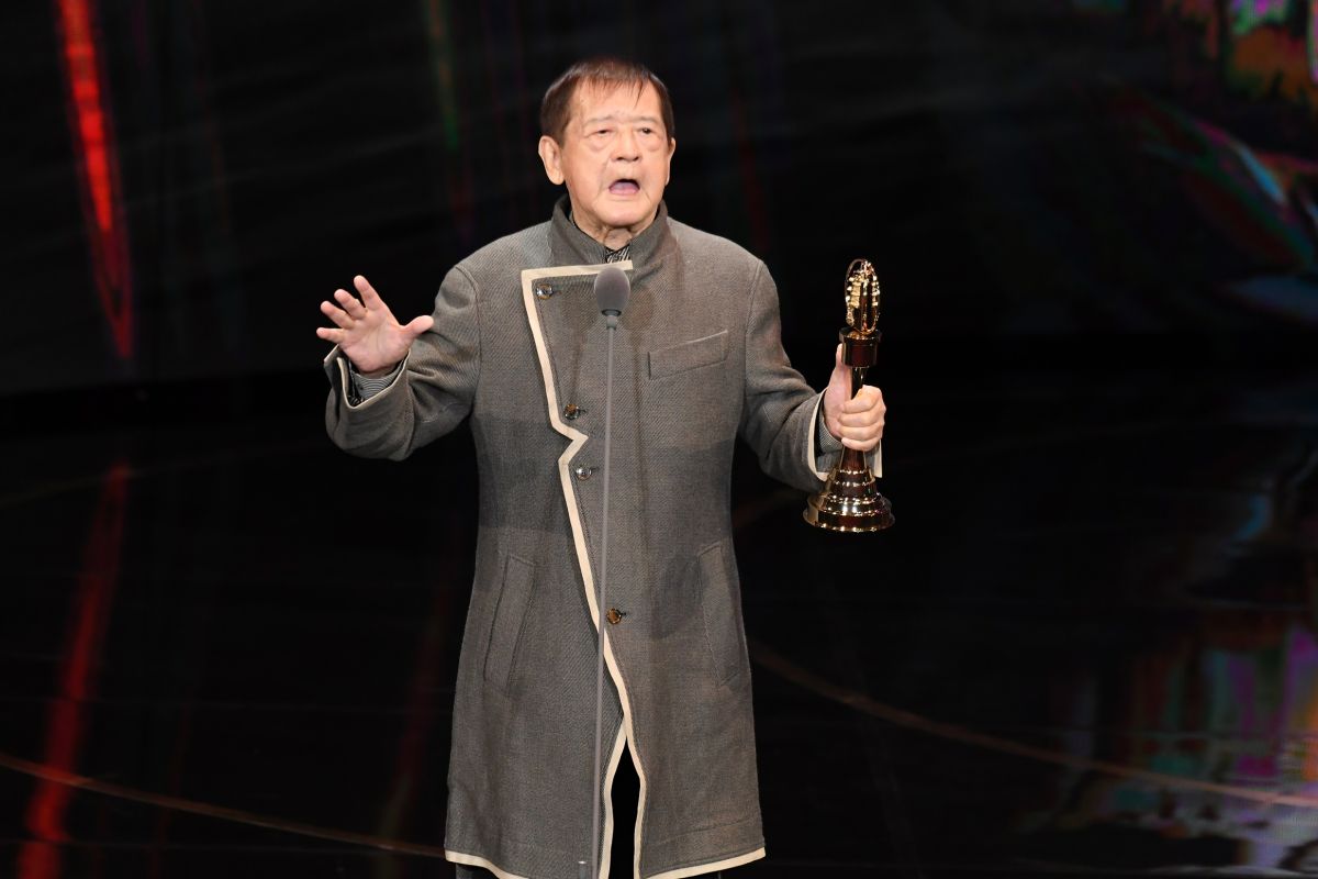 ▲張宗榮獲頒特別貢獻獎。（圖／三立提供）