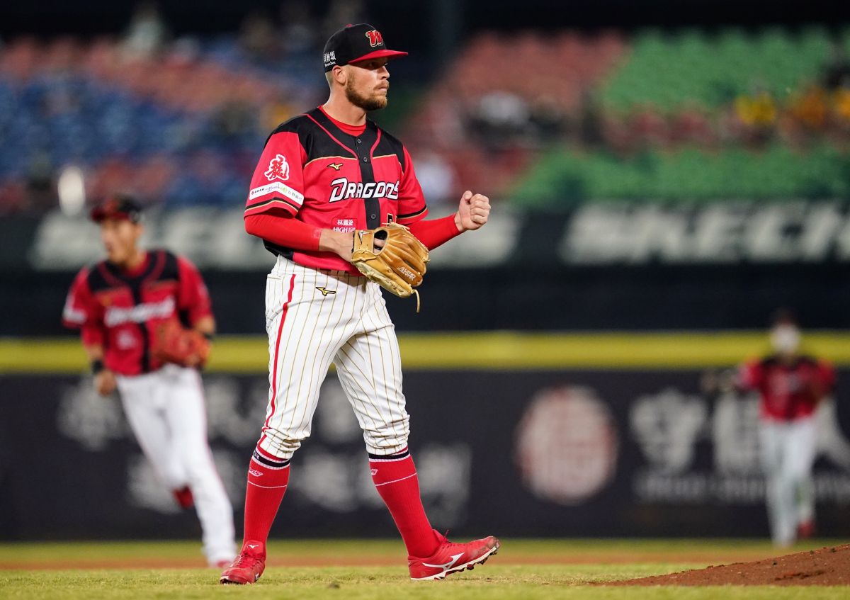 ▲霸曼擊敗中信兄弟。（味全龍提供）